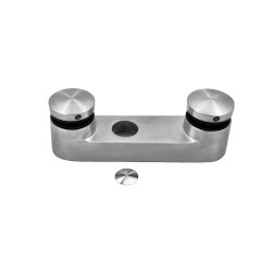 Bodové kotvenie pre sklo 6 - 12,76 mm, dve svorky, AISI 304 Bodové kotvenie pre sklo 6 - 12,76 mm, dve svorky, AISI 304